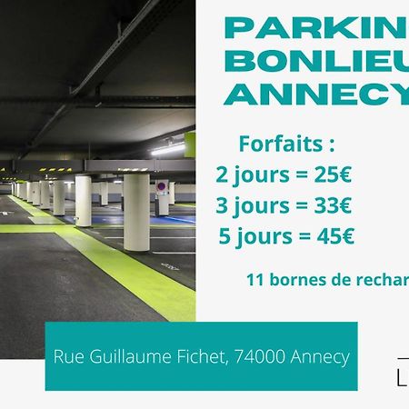 Carnot Duplex, Spacieux 3 Pieces Avec 2 Chambres Sur Les Rue Pietonnes Annecy Exterior foto