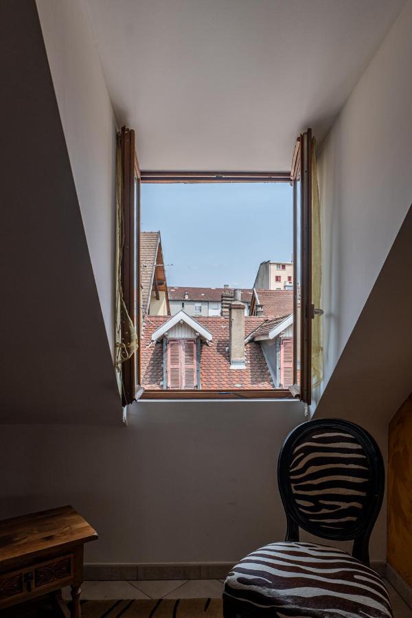 Carnot Duplex, Spacieux 3 Pieces Avec 2 Chambres Sur Les Rue Pietonnes Annecy Exterior foto