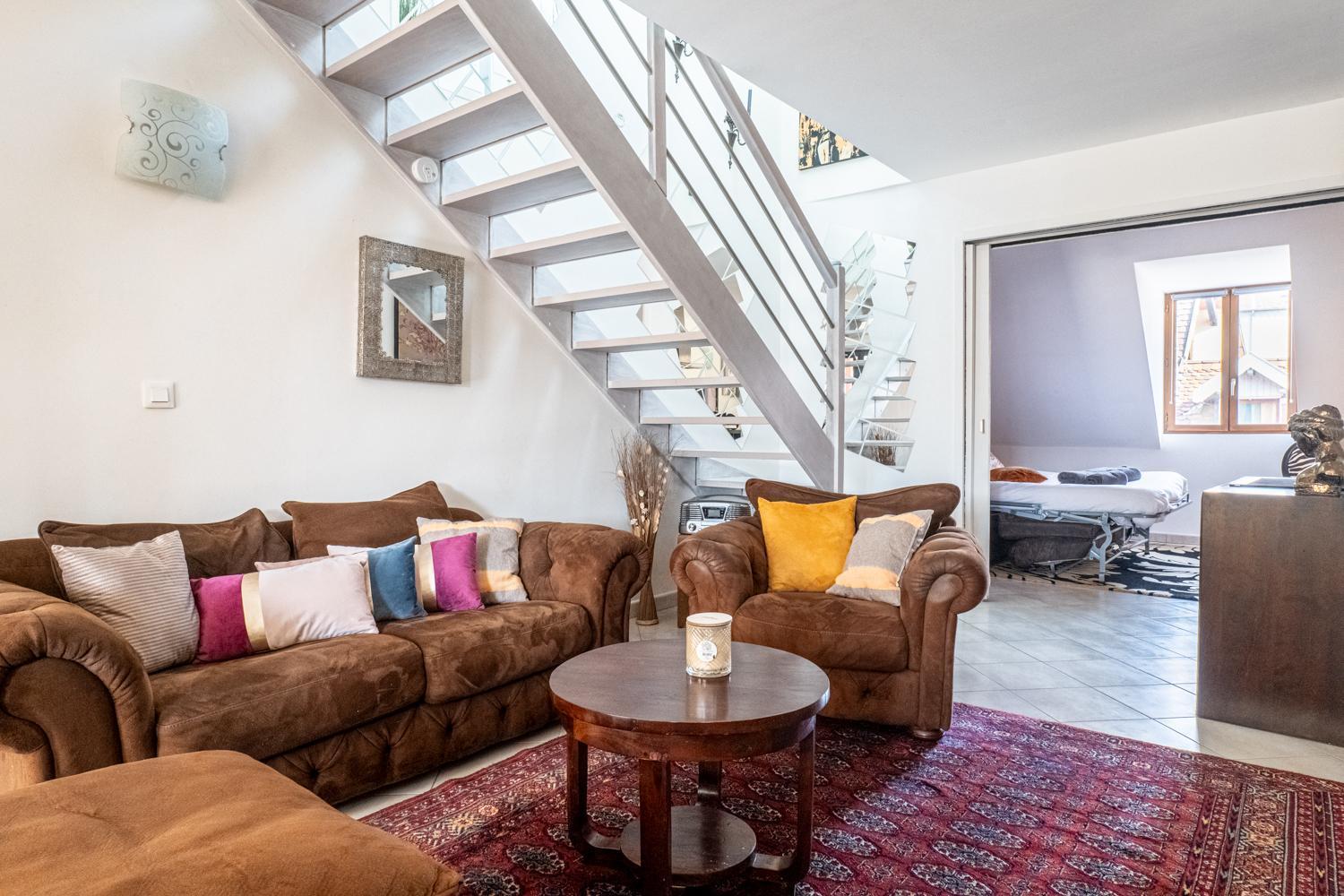 Carnot Duplex, Spacieux 3 Pieces Avec 2 Chambres Sur Les Rue Pietonnes Annecy Exterior foto