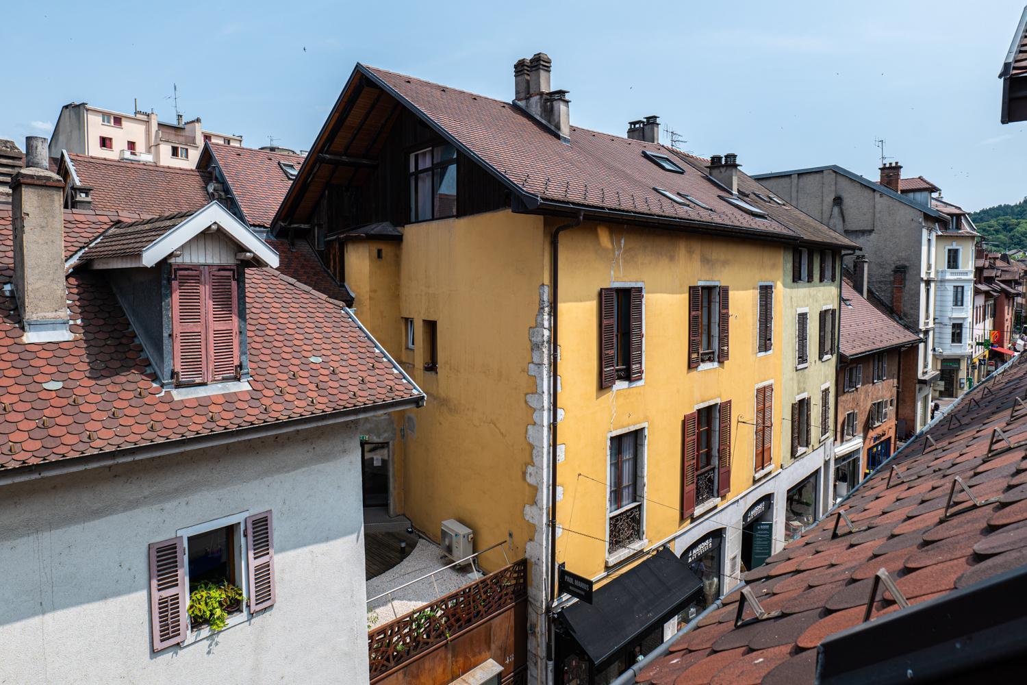 Carnot Duplex, Spacieux 3 Pieces Avec 2 Chambres Sur Les Rue Pietonnes Annecy Exterior foto