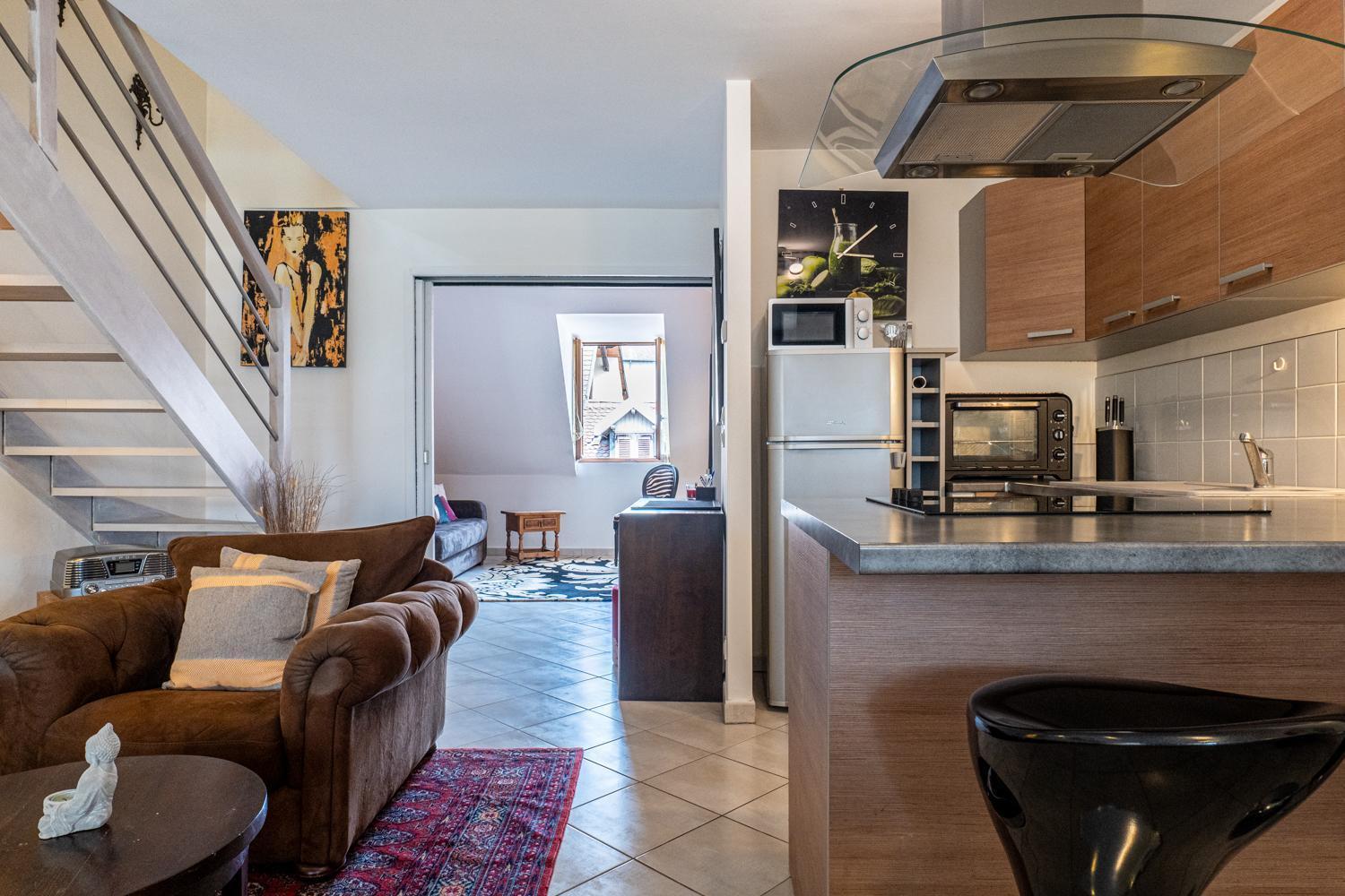 Carnot Duplex, Spacieux 3 Pieces Avec 2 Chambres Sur Les Rue Pietonnes Annecy Exterior foto